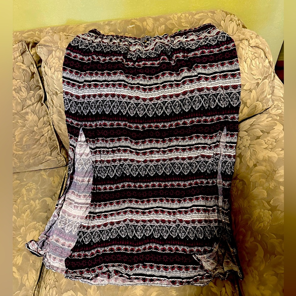 George XL slits skirt